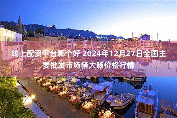 线上配资平台哪个好 2024年12月27日全国主要批发市场猪大肠价格行情